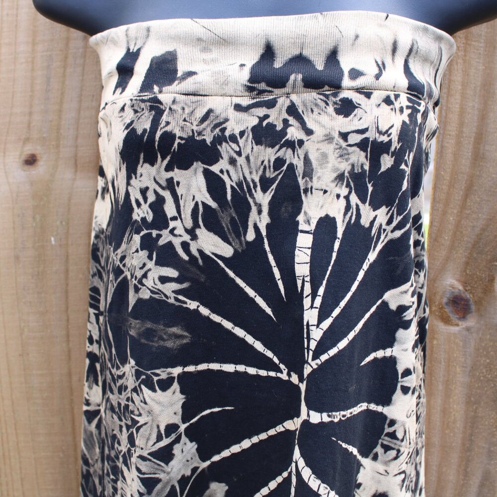 Porn Phan Original Tie Dye Strapless Handkerchief Hem Dress Size m Boho - Picture 2 of 6